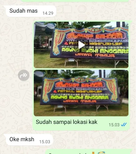 Pengiriman Papan Bunga Jatipulo