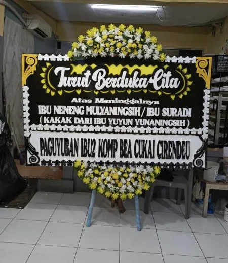 Papan Bunga Duka Jatipulo